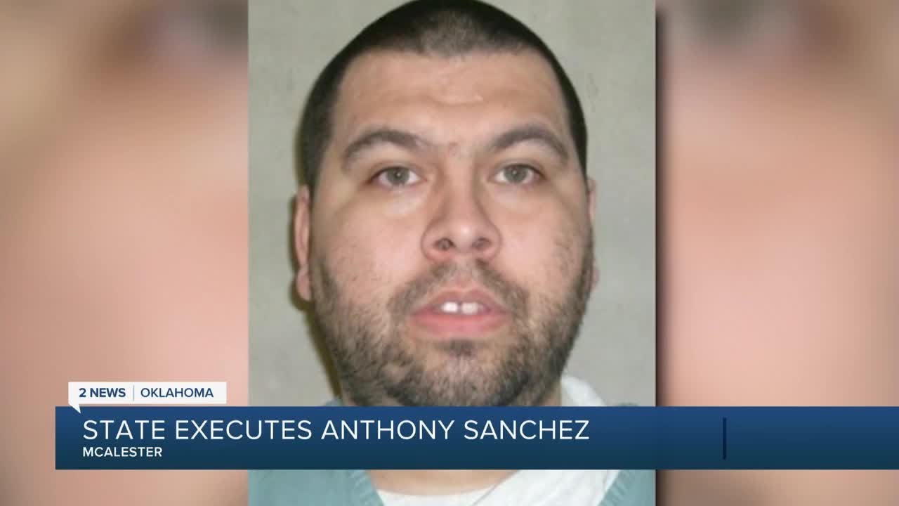 Oklahoma state executes Anthony Sanchez
