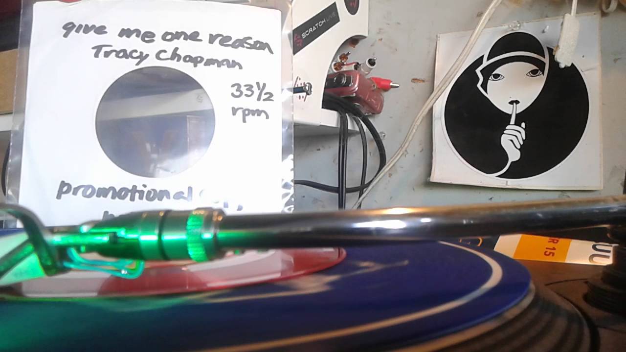 Tracy Chapman - Give me one reason 33 1/3 rpm  7