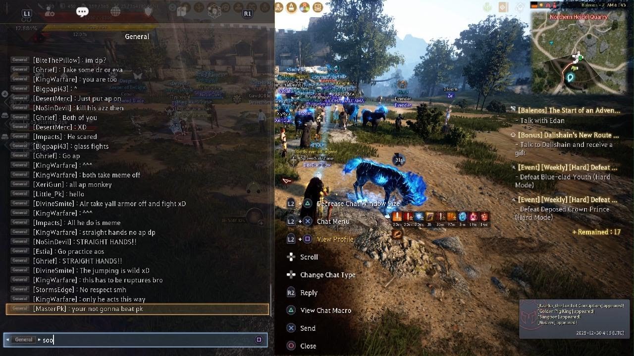 Black Desert Hittas stop the cap...