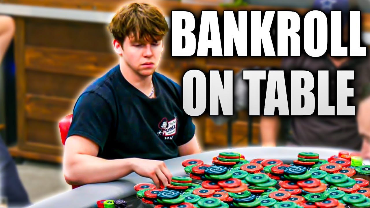 Young Poker Player Gets Pushed Around By Regulars