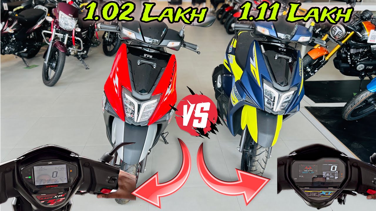 Ntorq 125  Race XP Vs Ntorq 125 XT Detailed Comparison 🔥