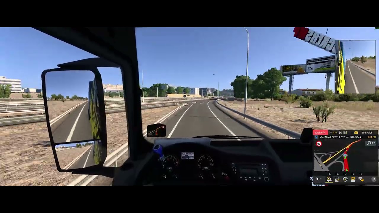 Euro Truck Simulator 2 TMP Madrid - Rostock Full Drive