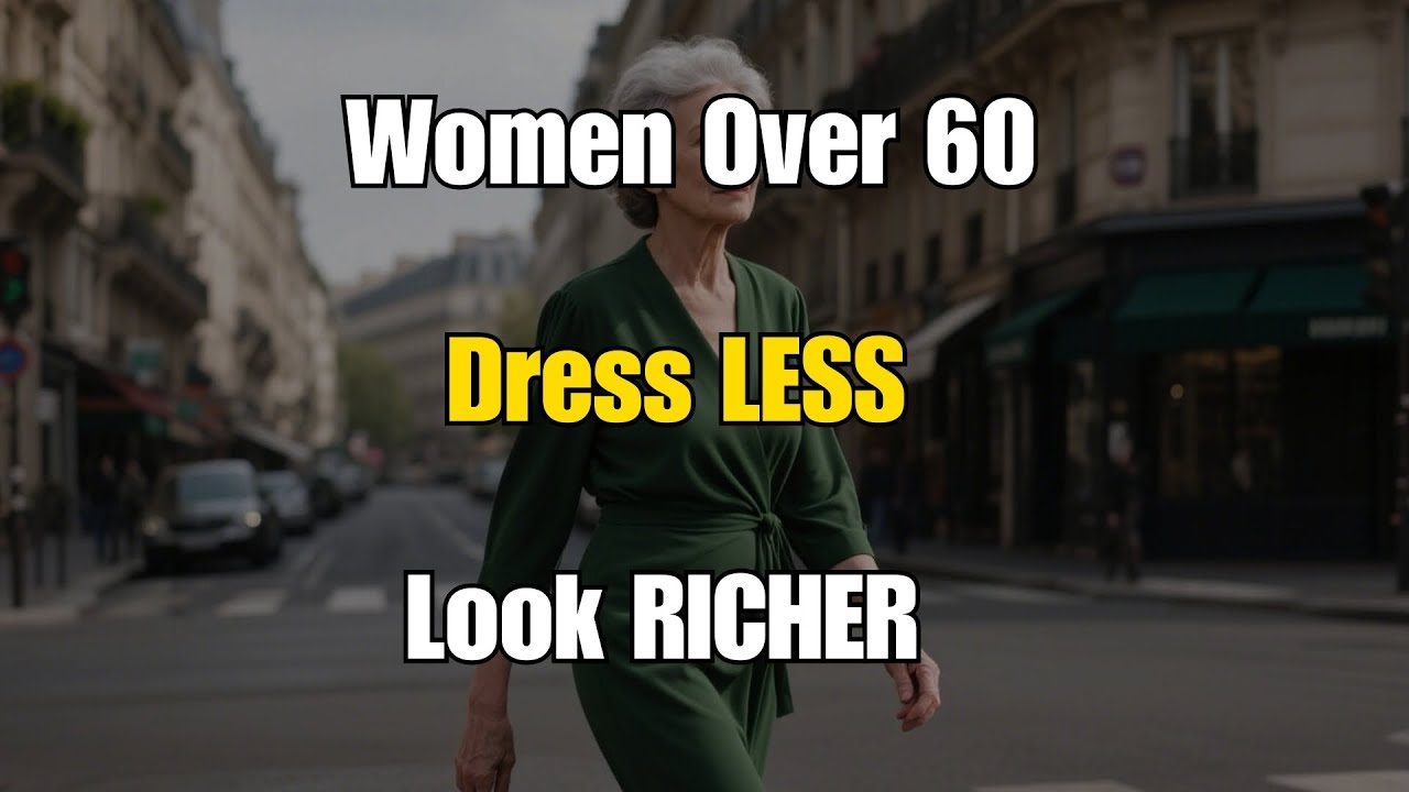 Women Over 60: 7 Minimalist Outfits That Quietly Make You Look Luxurious