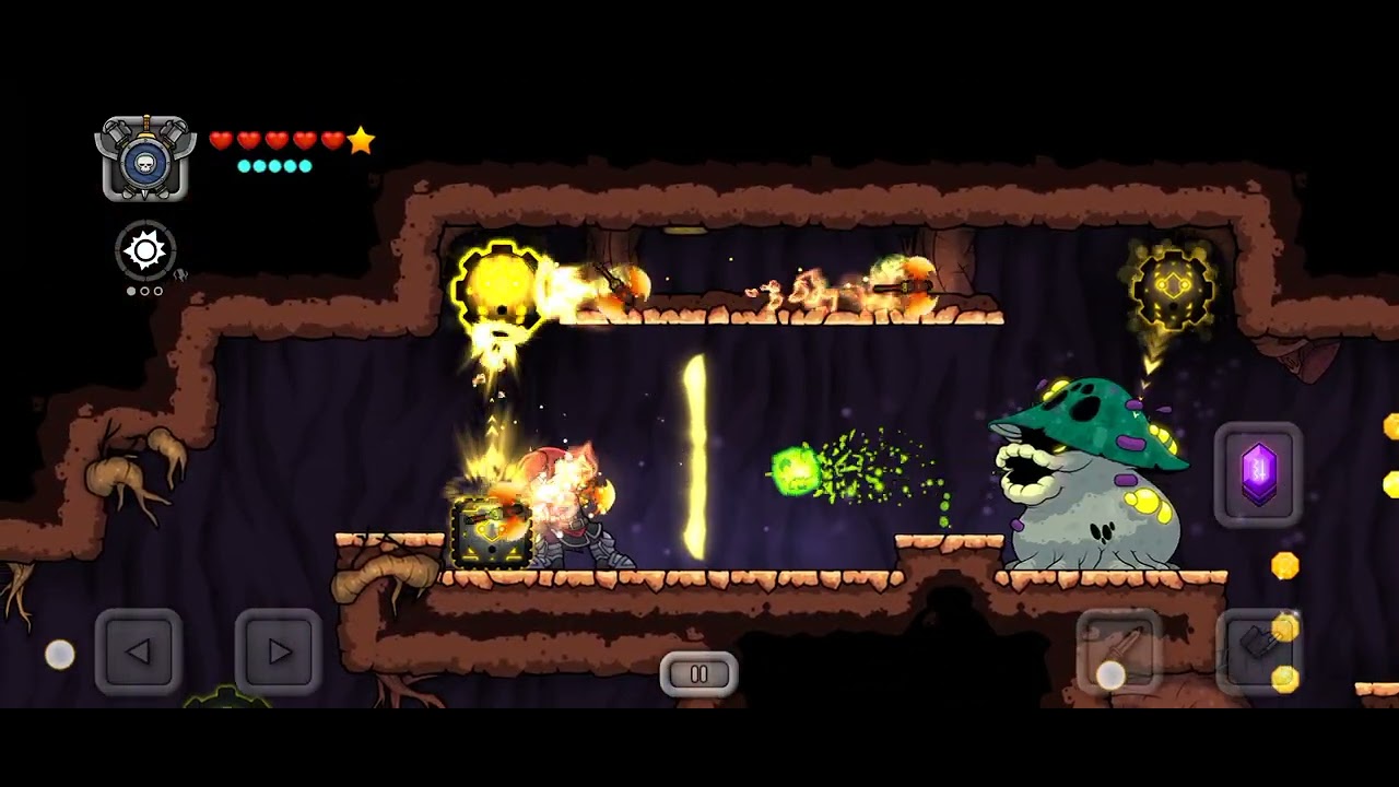 Magic Rampage level 44 completed with star ⭐