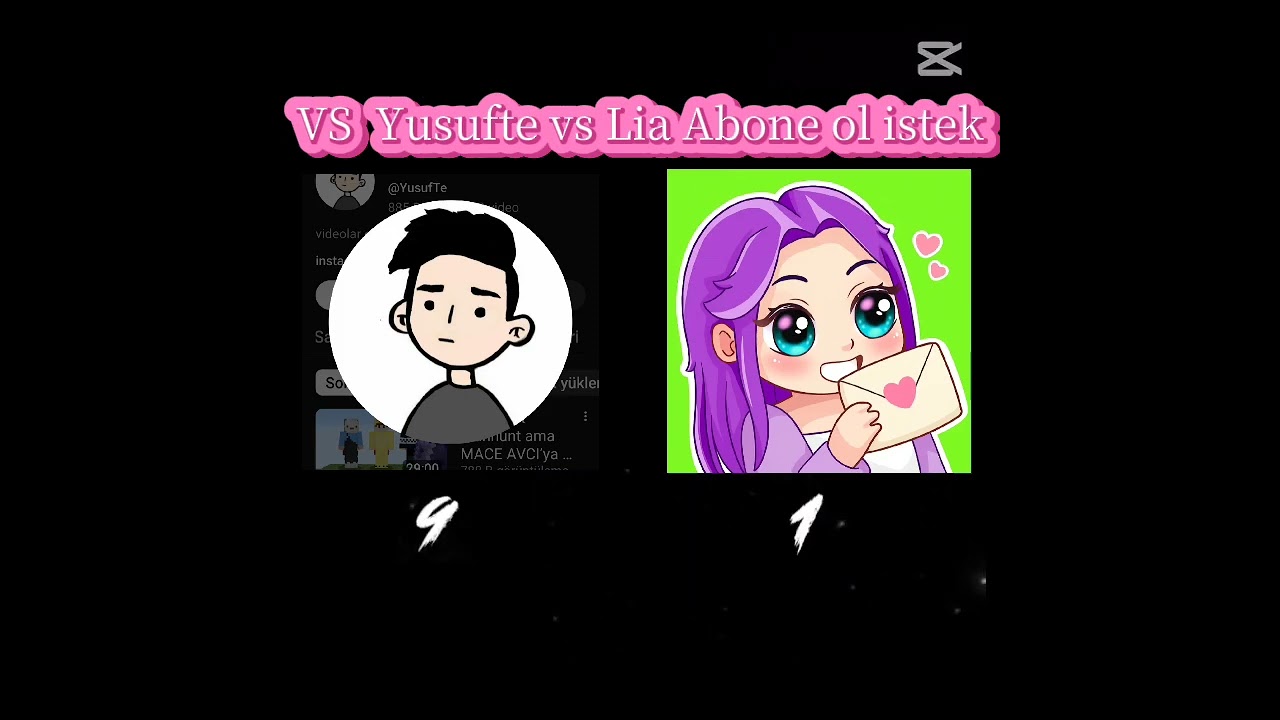 Yusufte mi Lia💙💜💌 mı