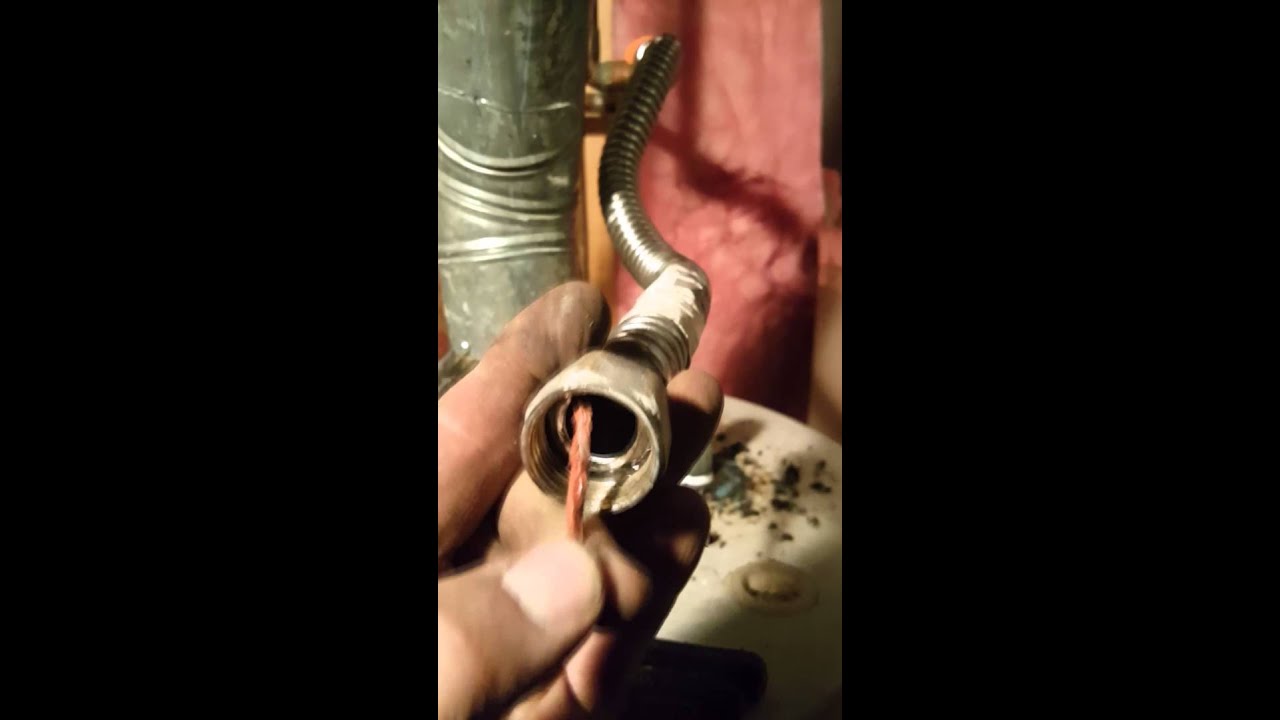 How to replace corroded pipes/ nipples on a hot water heater