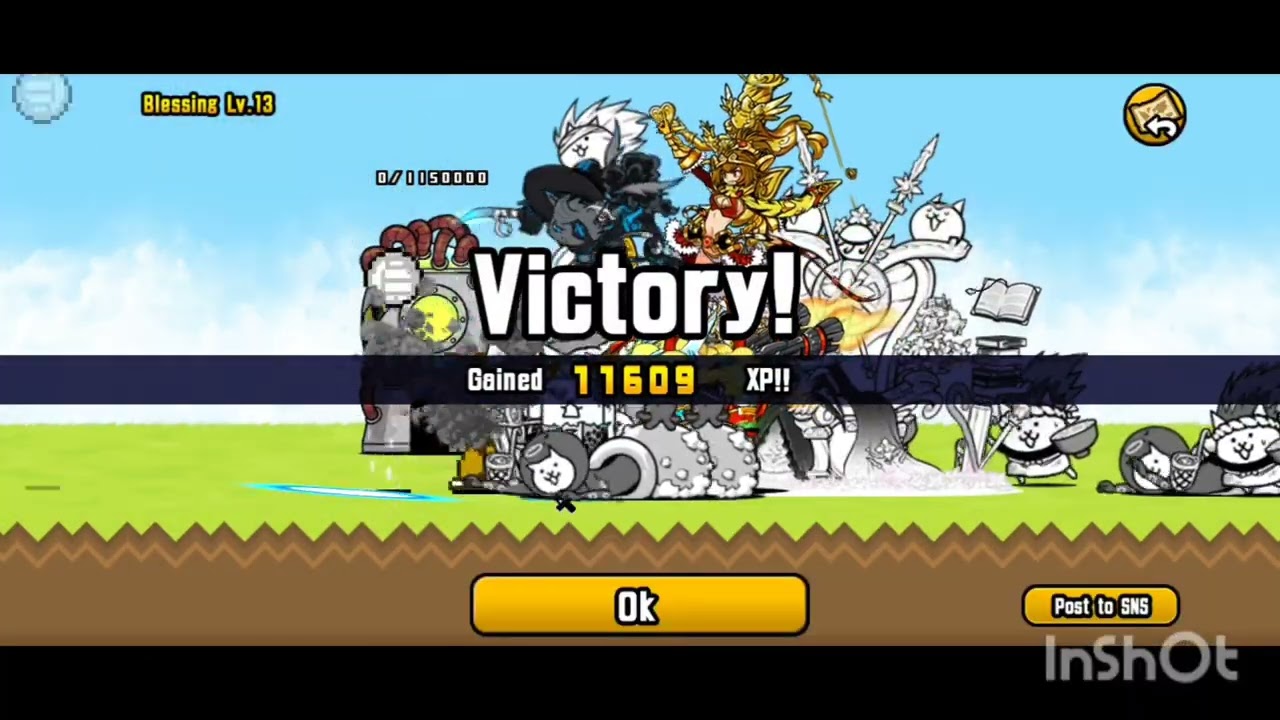 Divine Archangel Strikes (Stage 11-20) #BattleCats