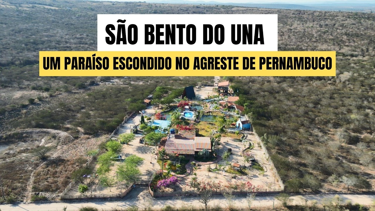UM PARAISO ESCONDIDO EM SÃO BENTO DO UNA, PERTINHO DE GARANHUS-PE.