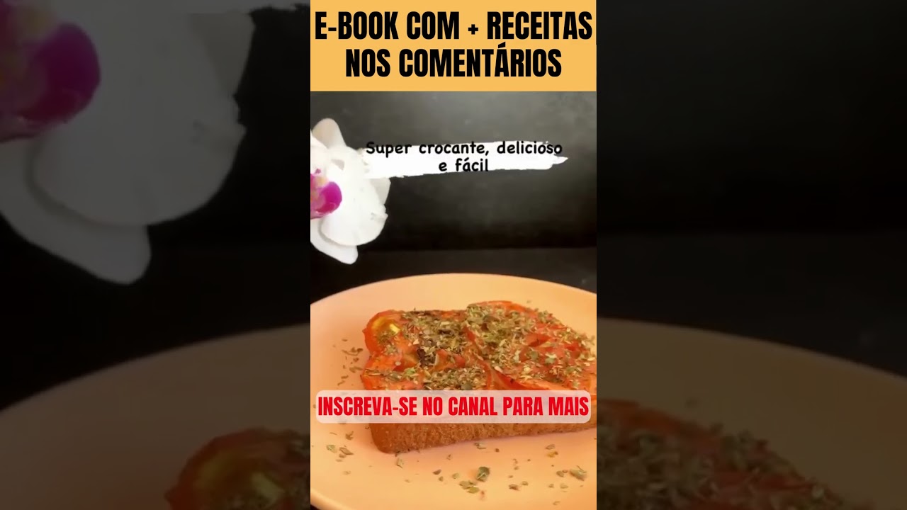 Receita Fit e SUPER FÁCIL que Pode Ser Seu Lanche Fit da Tarde