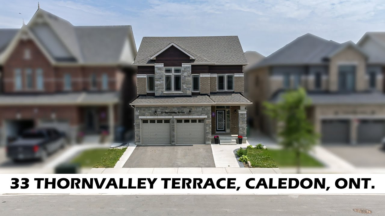 33 Thornvalley Terrace Caldeon, On - Detached Home for Sale
