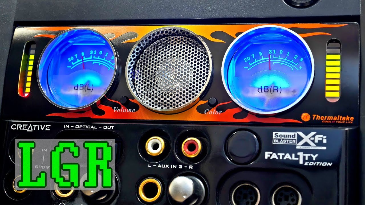 Thermaltake CircleFire: Mid-2000s PC VU Meters