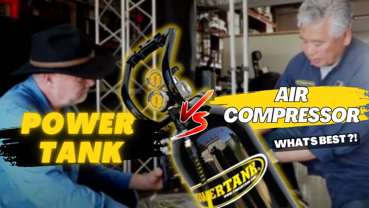 Air Compressor vs. PowerTank: Ole Man Goes To The Source!