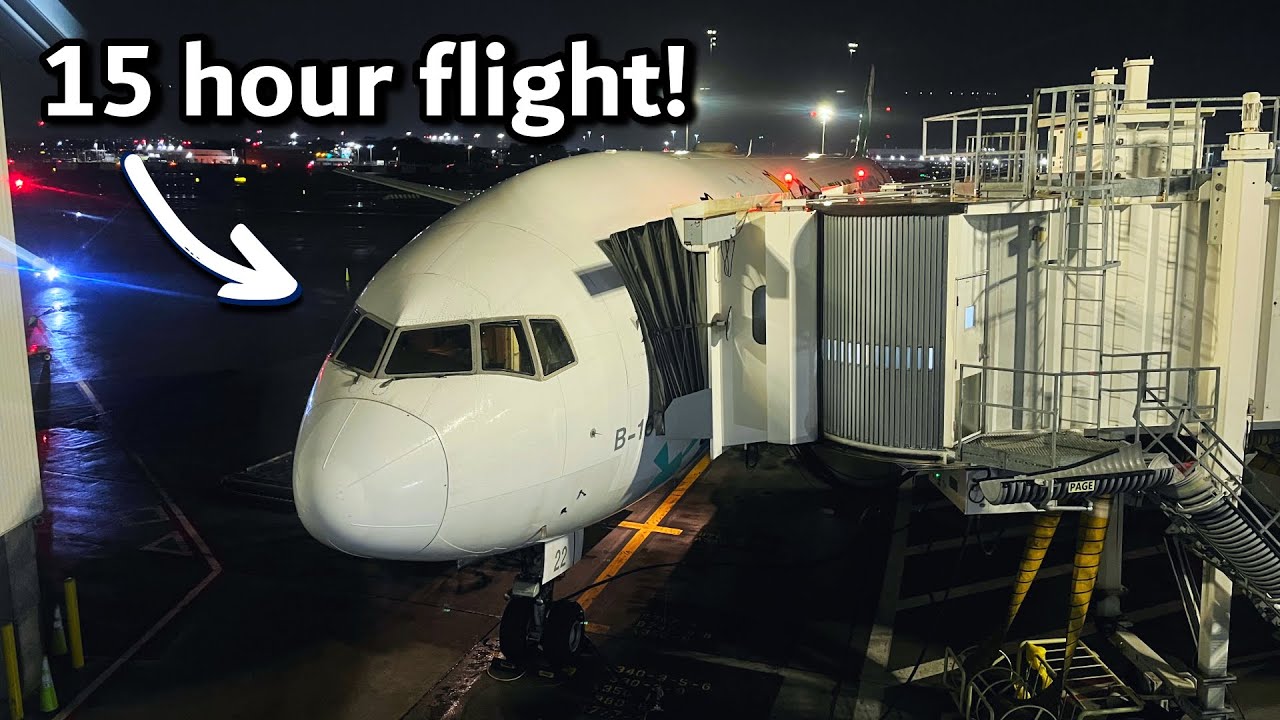 Trip Report | 15 Hour Flight to Taipei!  - EVA Air Boeing 777-300ER