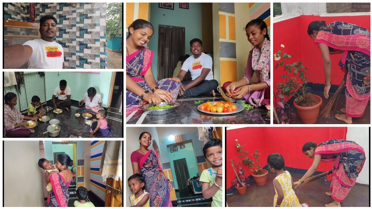 ఈరోజు మా ఫ్రెష్ మార్నింగ్ 🥰పిల్లలకి school లేదు అన్న విషయం ప్రమీలకి తెలియదంట 😁ఇడ్లీ టిఫిన్ 👌