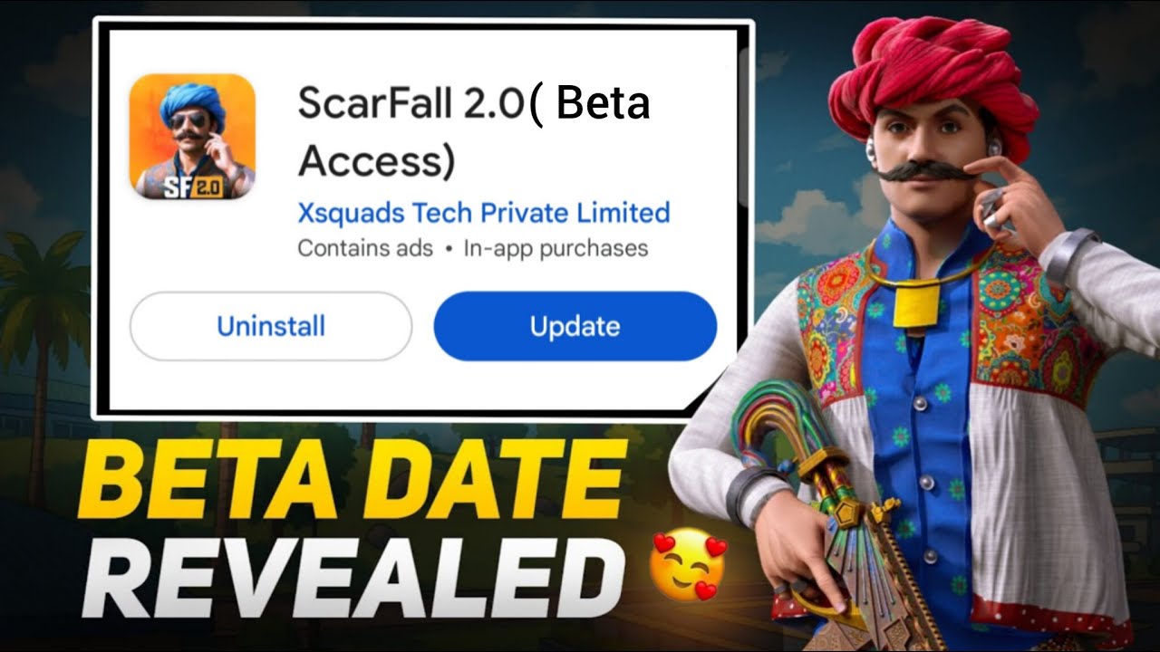 🚨 ScarFall 2.0 Beta Release Date Confirmed! | New Features Breakdown 🎮🔥