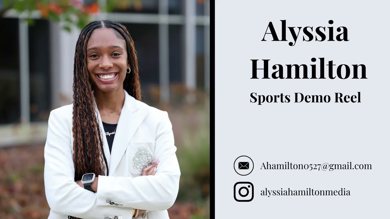 Alyssia Hamilton's Sports Demo Reel