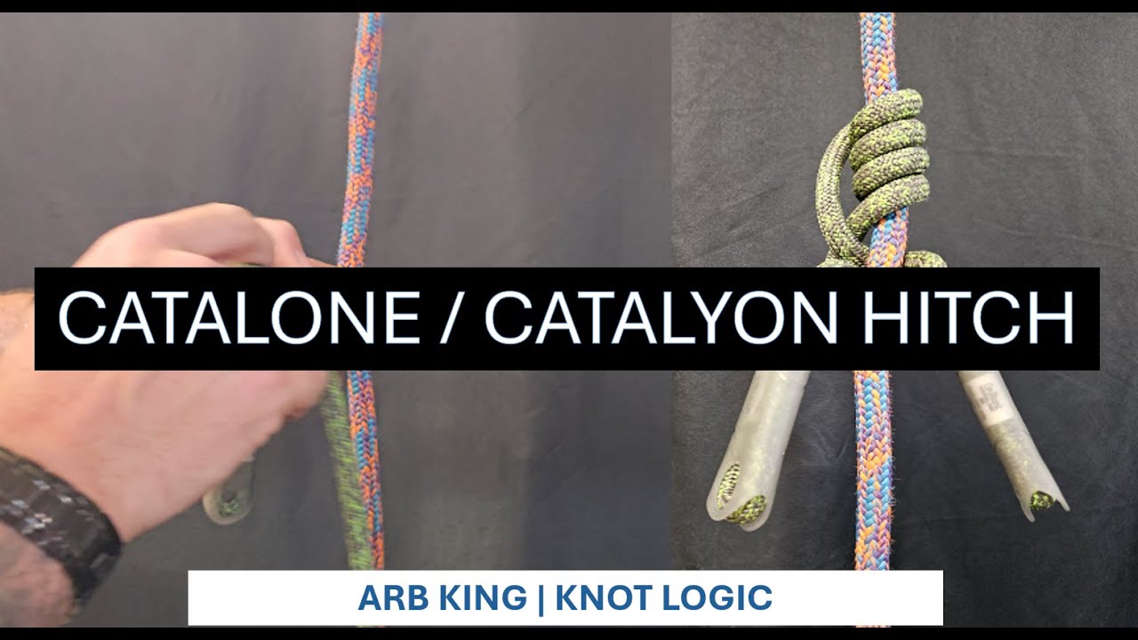 CATALONE / CATALYON HITCH | Knot Logic | How to tie