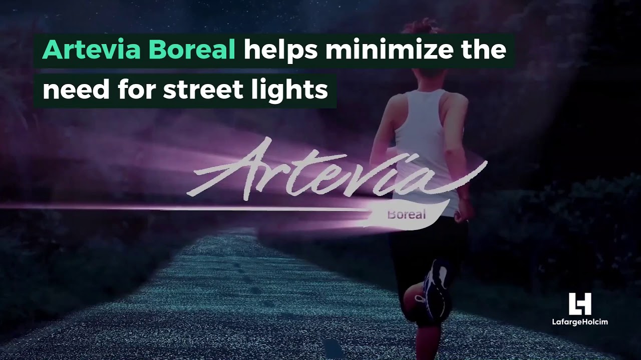 Artevia Boreal, luminescent aggregates