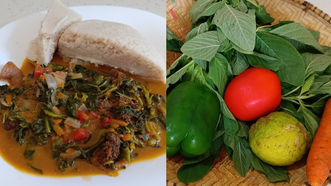 Jinsi ya Kupika Mboga ya Mchicha na Utumbo.