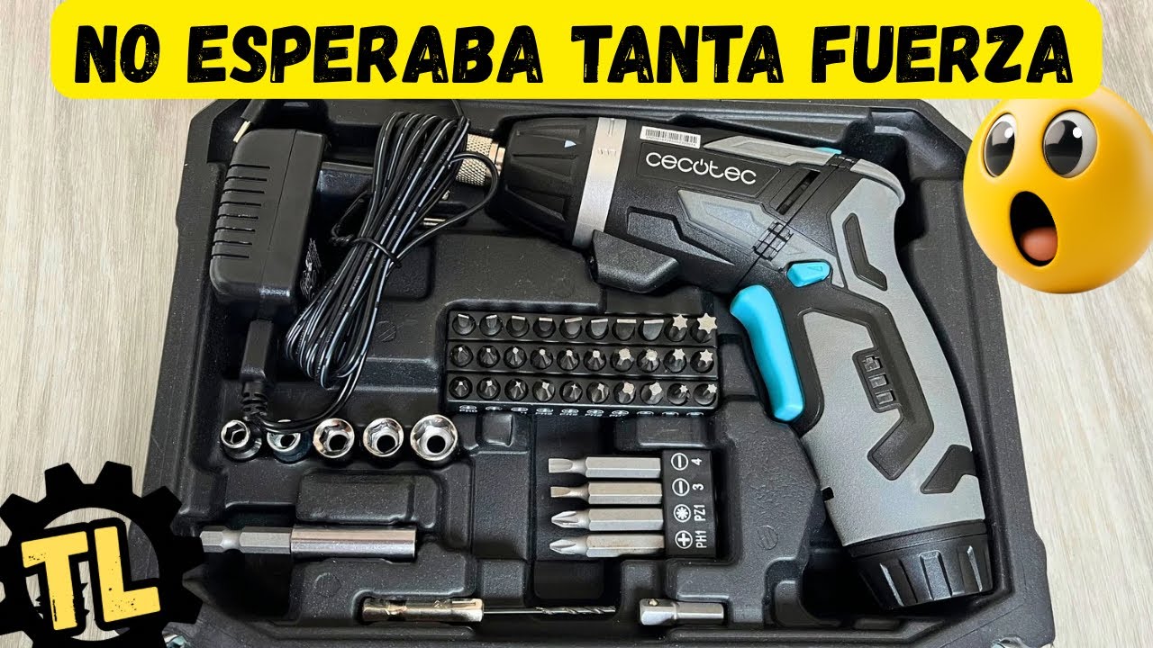 Atornillador🔫CECOTEC POWERGYRO 4000 LIGHT🇪🇸| Review completa🔍