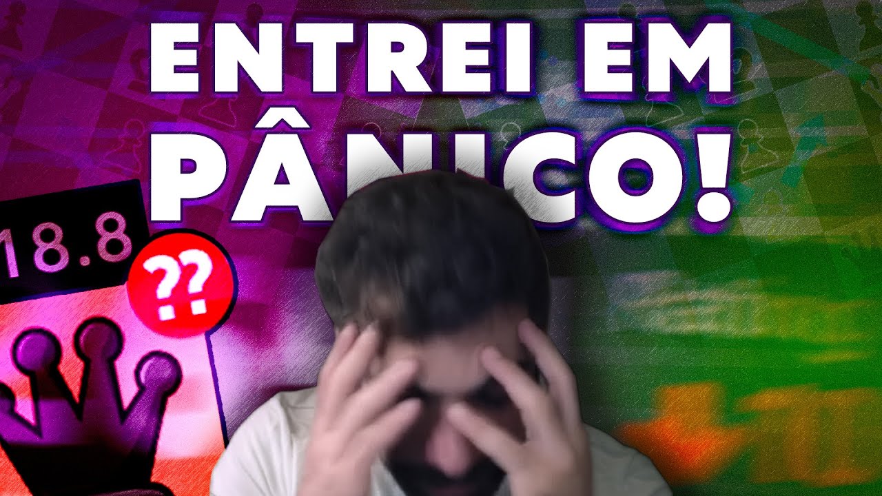 Pânico no tabuleiro de XADREZ! - Em busca do Top 1 #S01E100