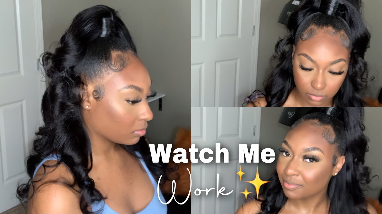 HALF UP HALF DOWN QUICKWEAVE