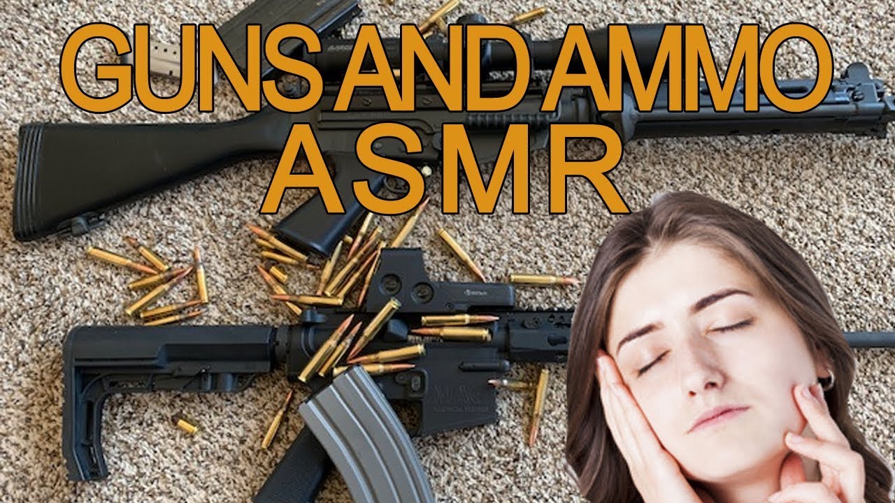Gun ASMR 3, Brass, Rifle, Pistol, Revolver, Sounds, Audio