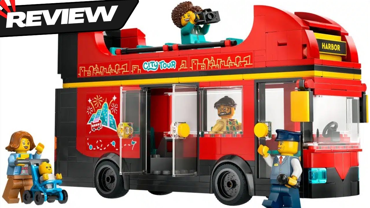 🚌Must Have für jede Stadt? ☆ LEGO 60407 Doppeldeckerbus ☆ City Review