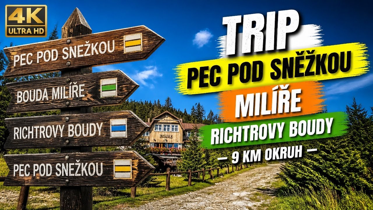 TRIP - Pec pod Sněžkou - bouda Milíře - Richtrovy boudy - Pec pod Sněžkou🎥