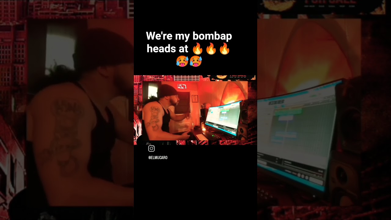 Hard dark Boombap instrumental 💪.#boombap #instrumental #producer #homestudio