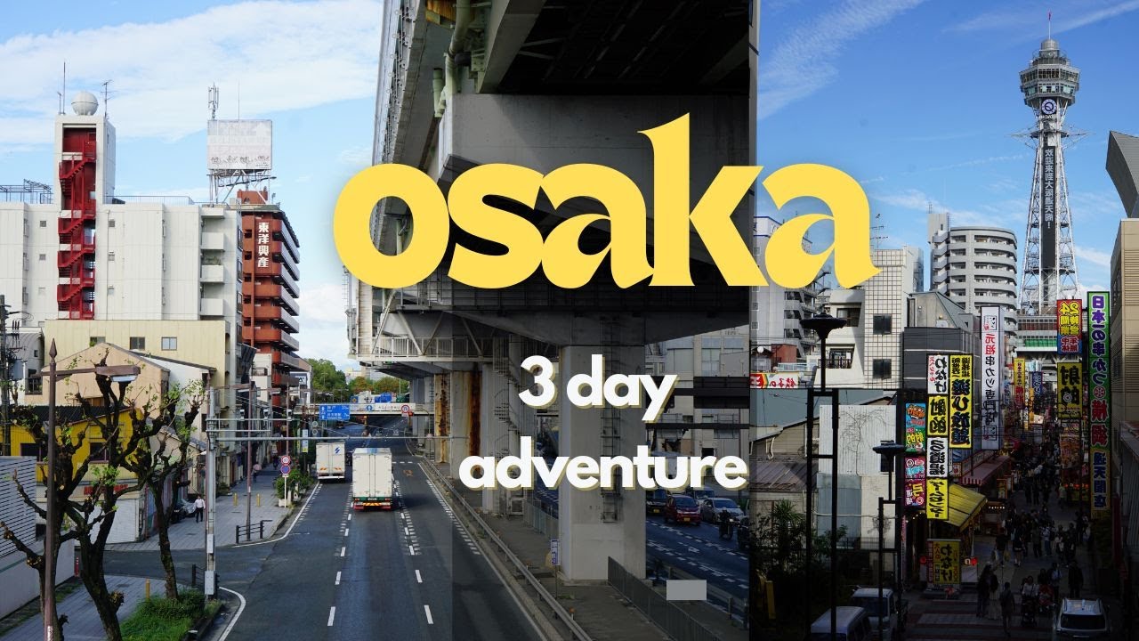 Weekend in Osaka [Vlog] | Dotonbori, Gapcha Shopping & Castle Views