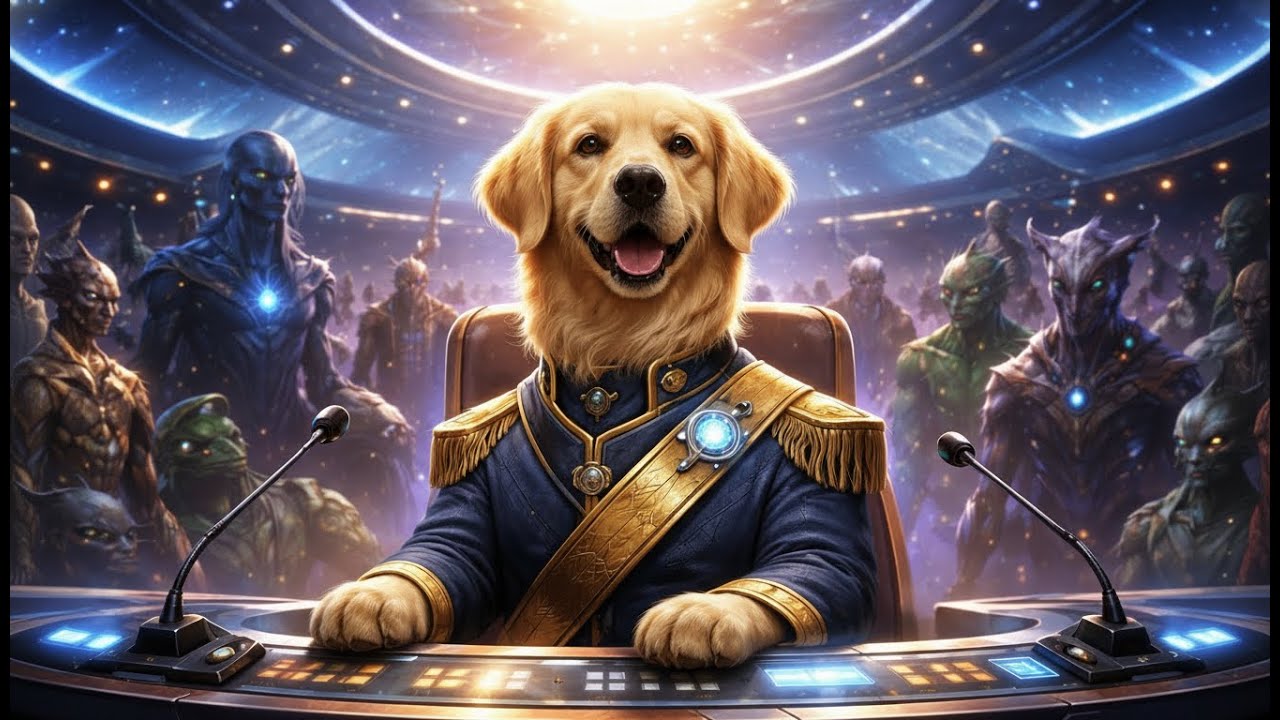The Galactic Council Banned Humans From Voting — We Responded by Electing a Dog as Ambassador |
