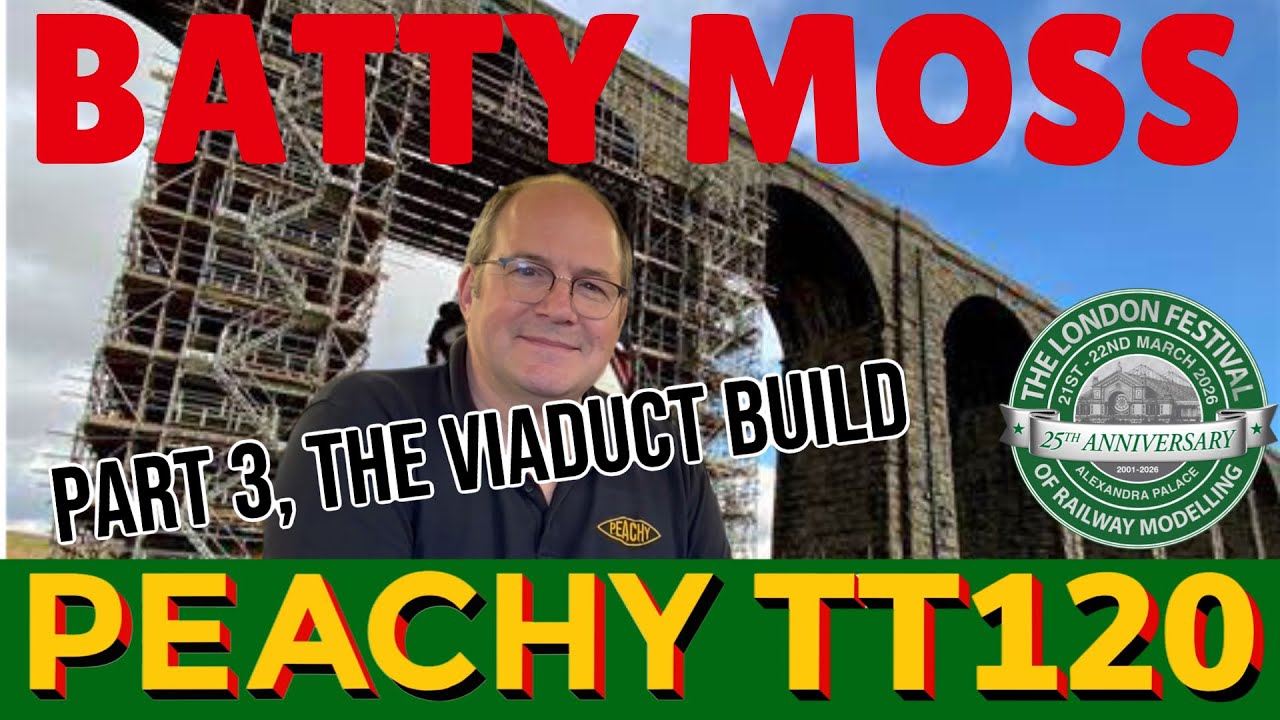 TT120 BATTY MOSS Ribblehead viaduct build 