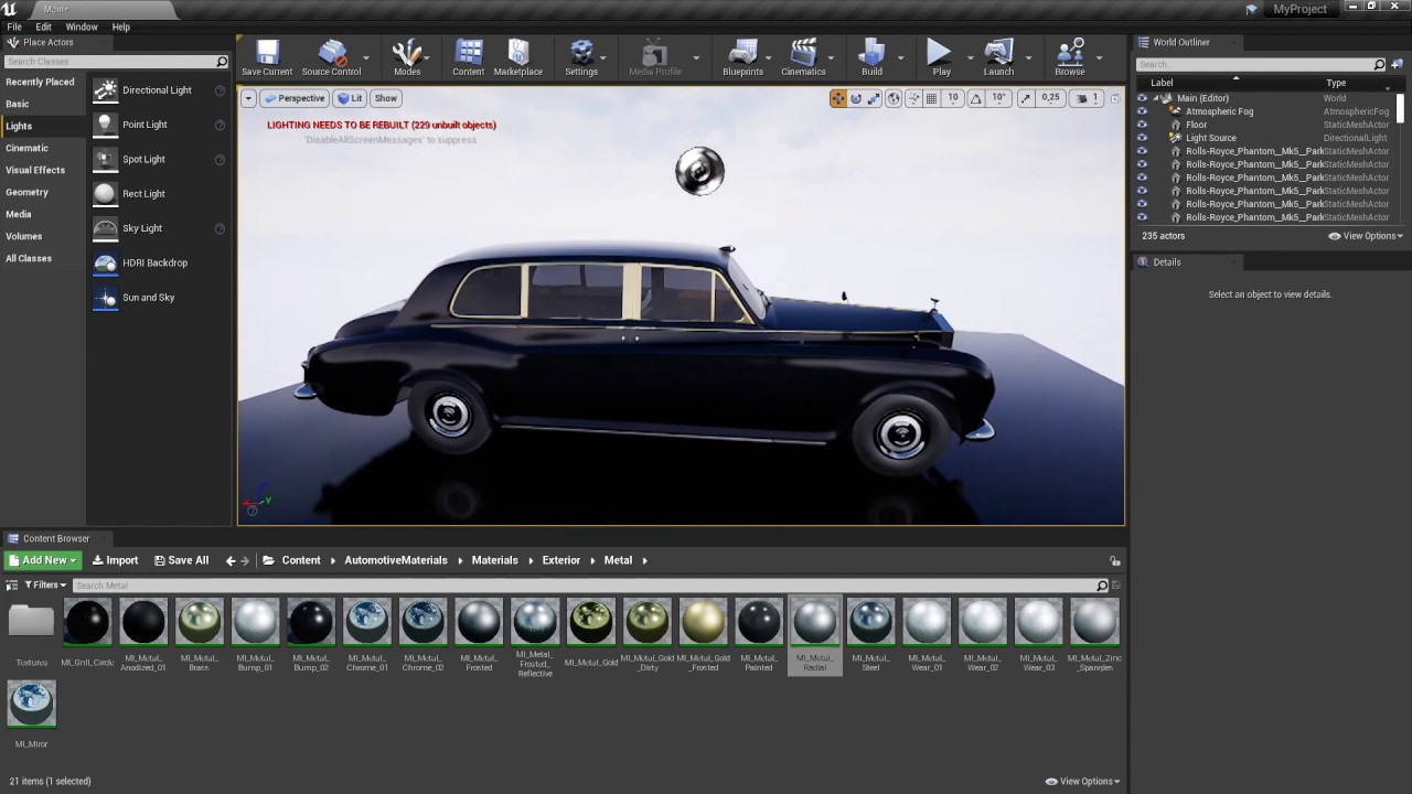 royce material test