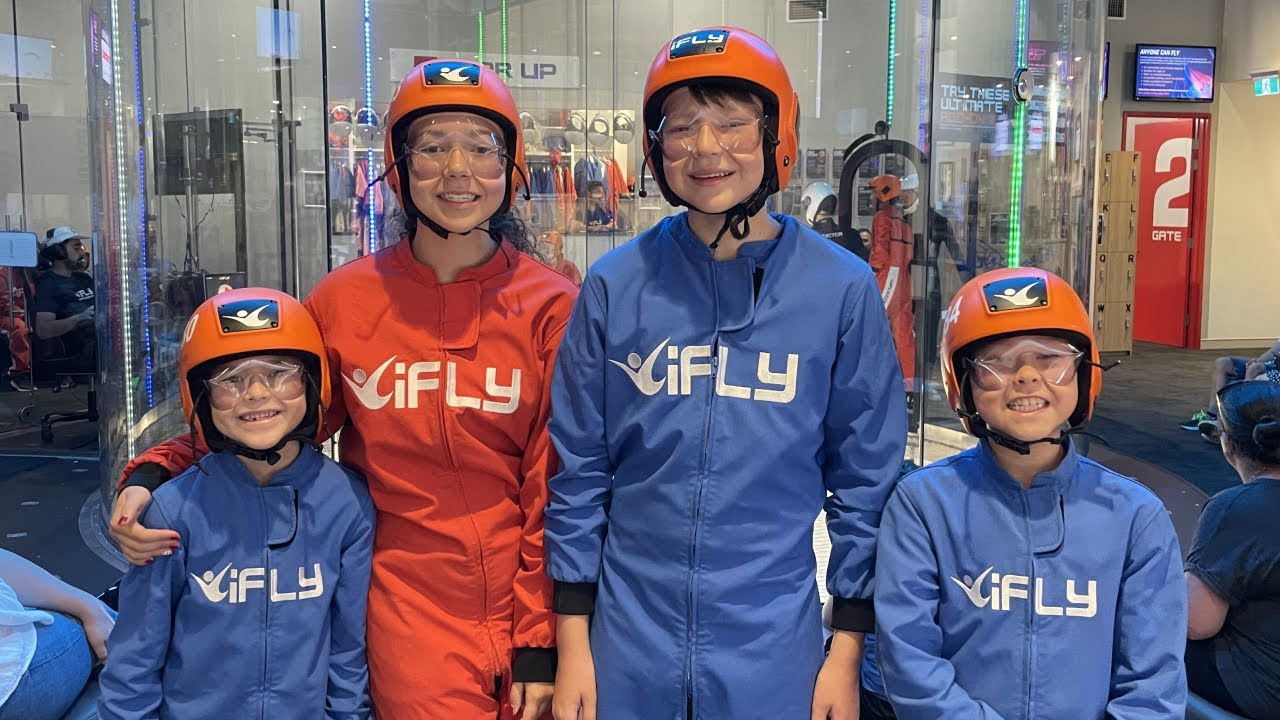 Jake and Zac's Indoor Skydiving Adventure | iFly Downunder