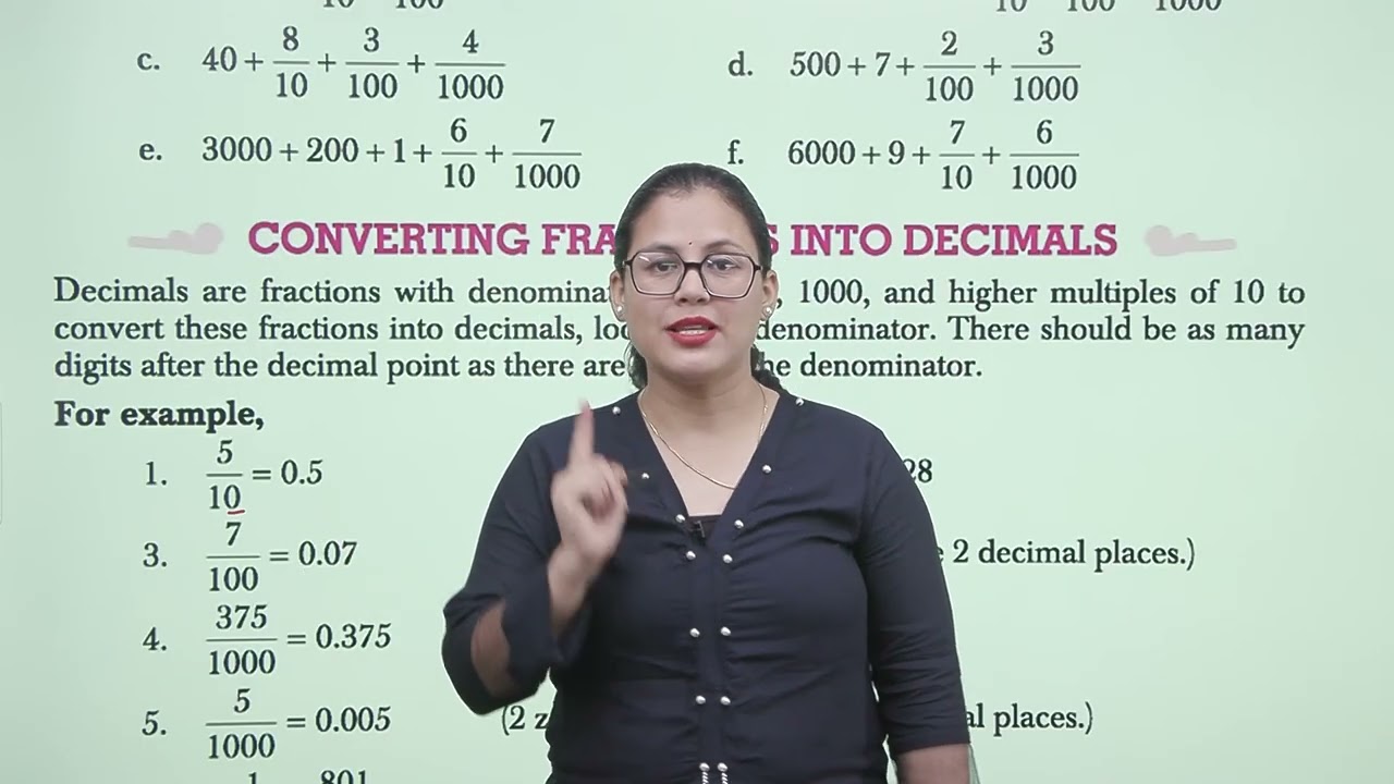 Ch 5 | Jophiel Books | Math | Class 05 | Decimals | For children