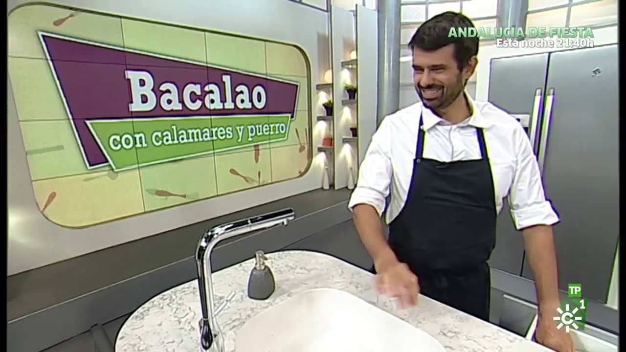 Cómetelo | Bacalao con calamares y puerros