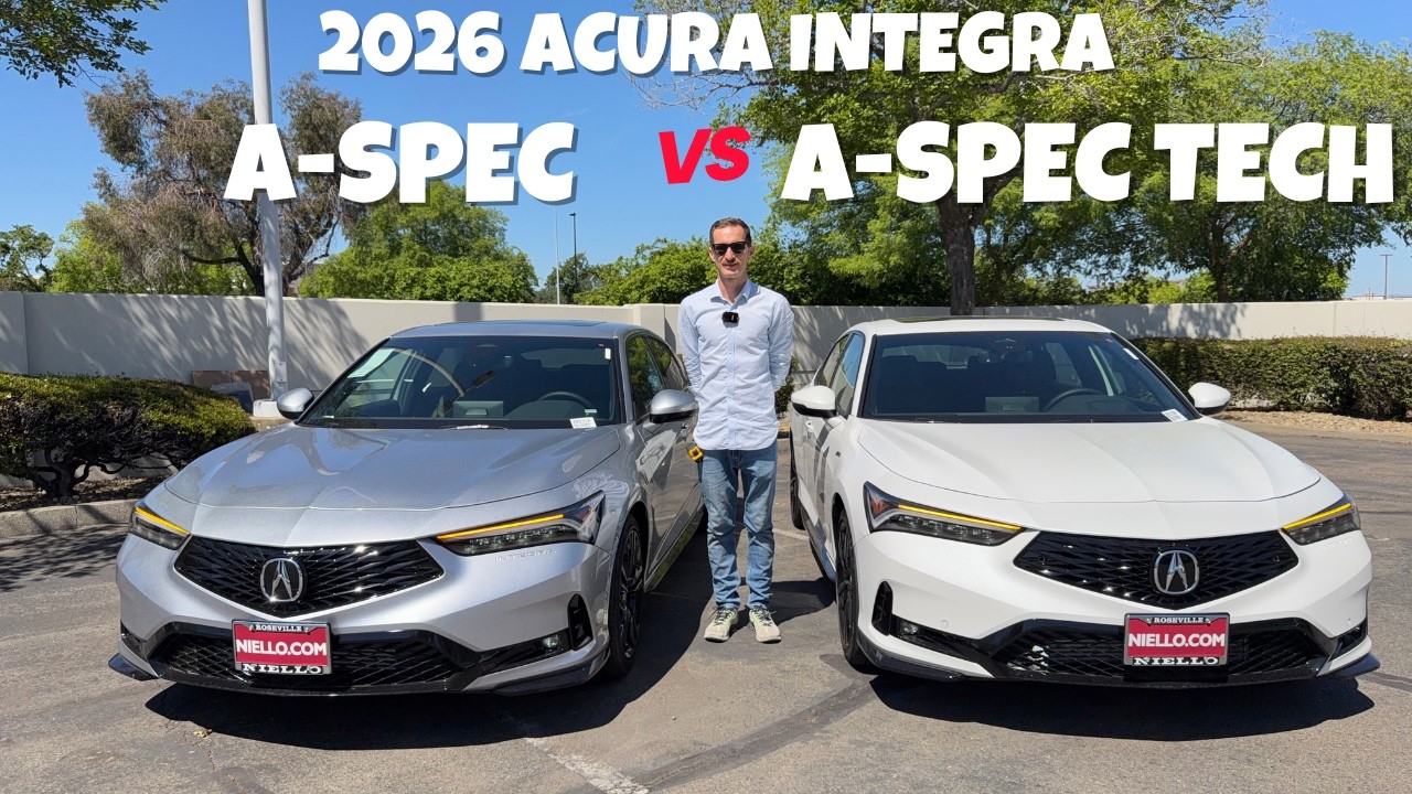 2026 Acura Integra A-Spec vs A-Spec Tech: Differences explained!