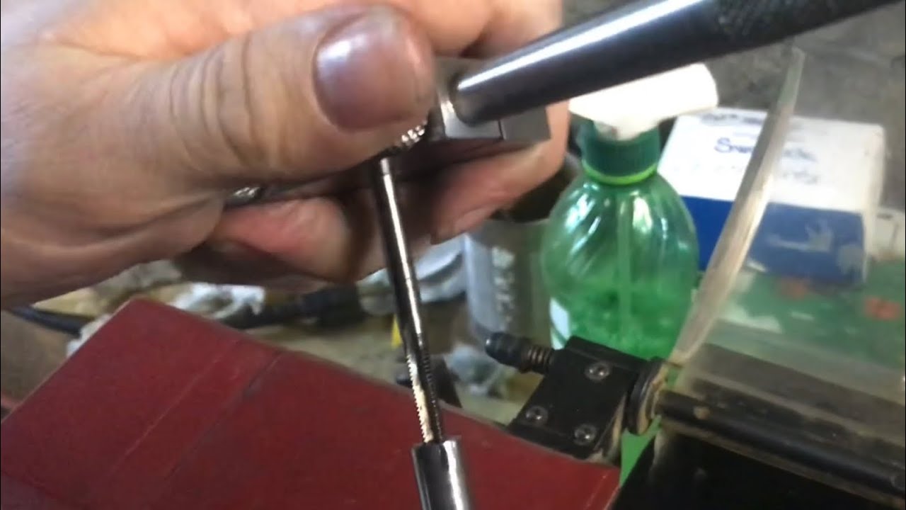 the CHALLENGES tapping threads into stainless steel