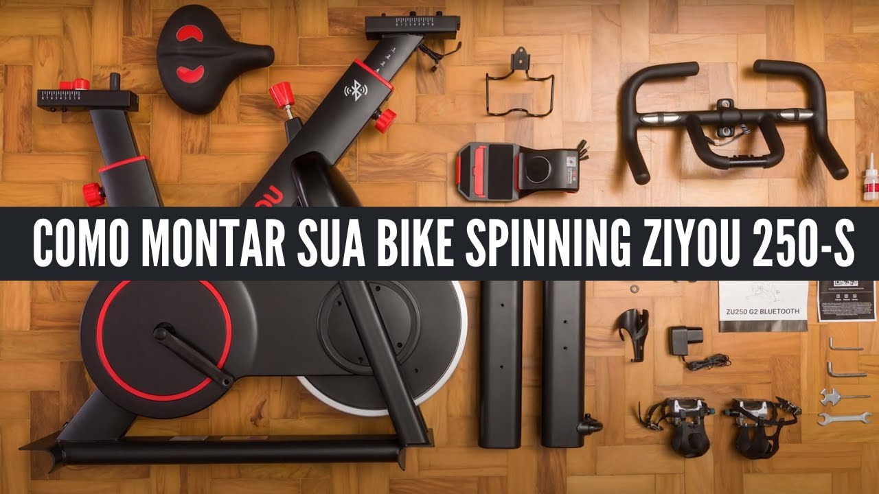 Passo a Passo de montagem da Bike Spinning ZiYou 250-S