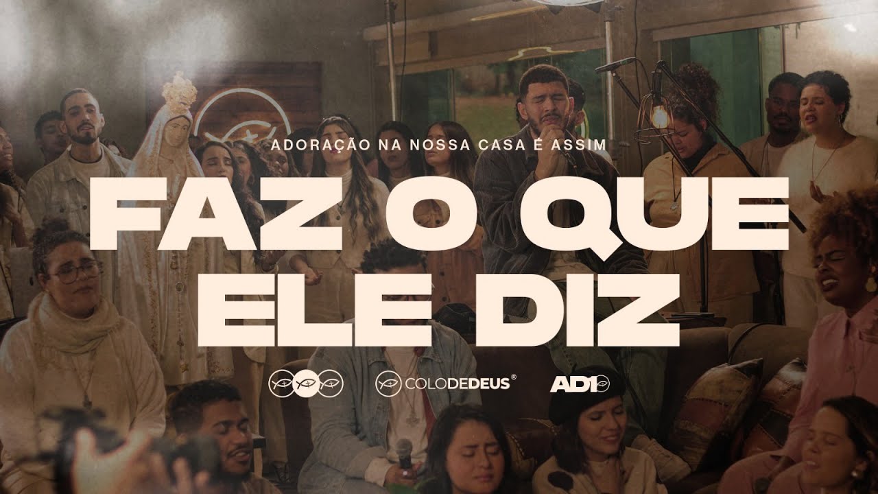 FAZ O QUE ELE DIZ (AO VIVO) &mdash; AD10 // COLO DE DEUS