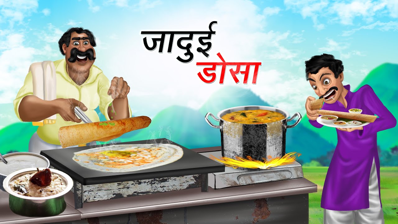 जादुई डोसा | JADUI DOSA | HINDI KAHANIYA | HINDI STORIES