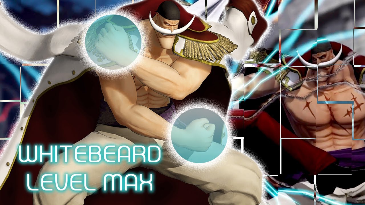 One Piece Pirate Warriors 4 Whitebeard Moveset #2 Level Max Gameplay PS4 PRO 1080p