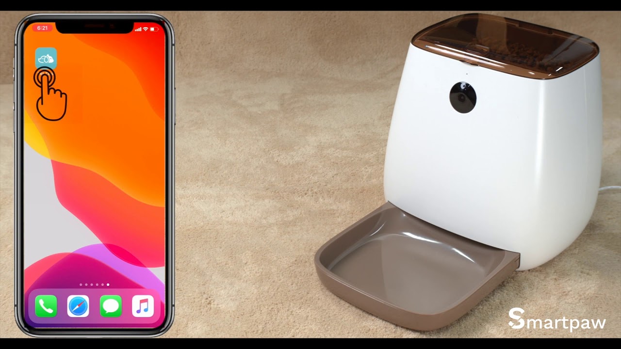 SMARTPAWBurpurr Ultimate Pet Feeder Model ( Singapore Pet Feeder From Smartpaw Online Pet Store )