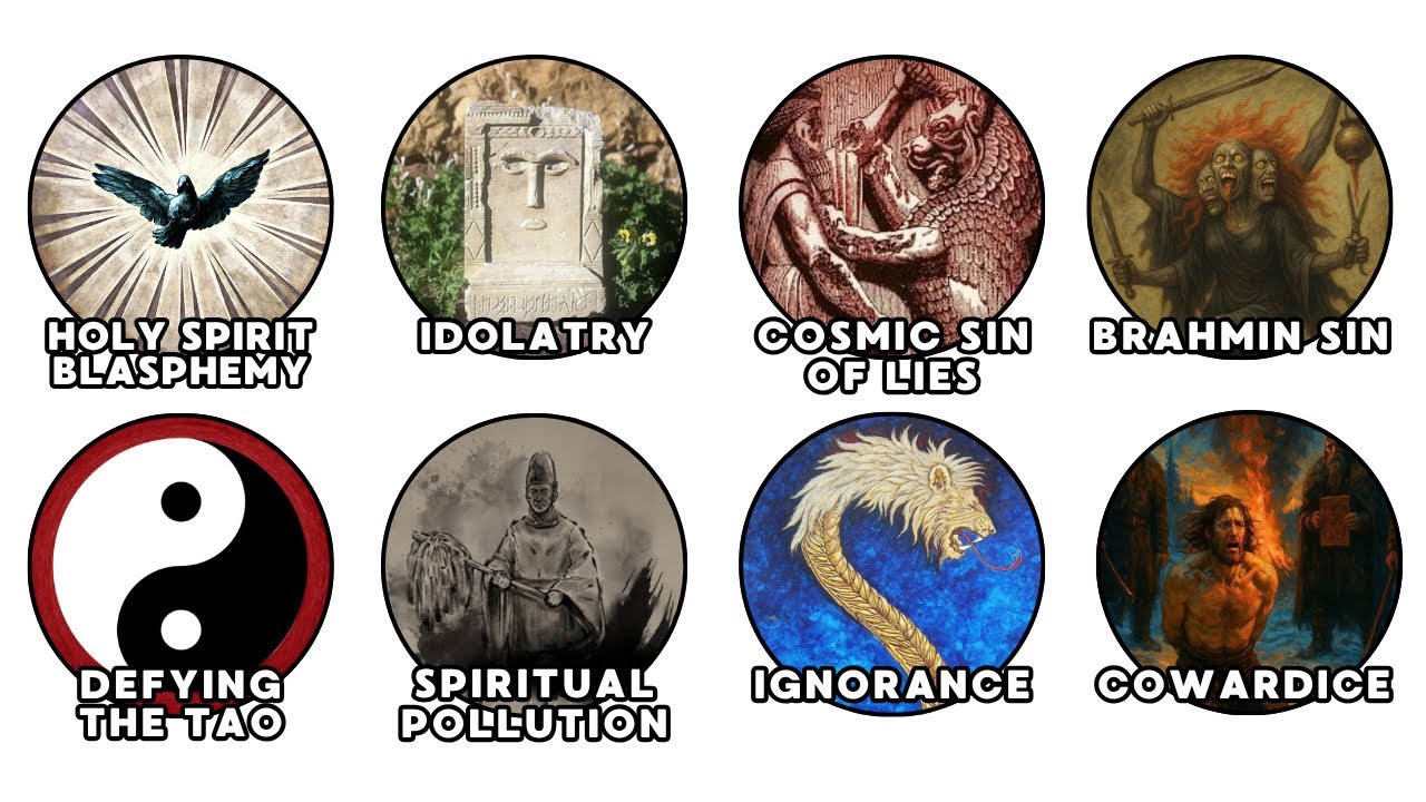 Every Religion&rsquo;s Worst Sin Explained in 11 Minutes