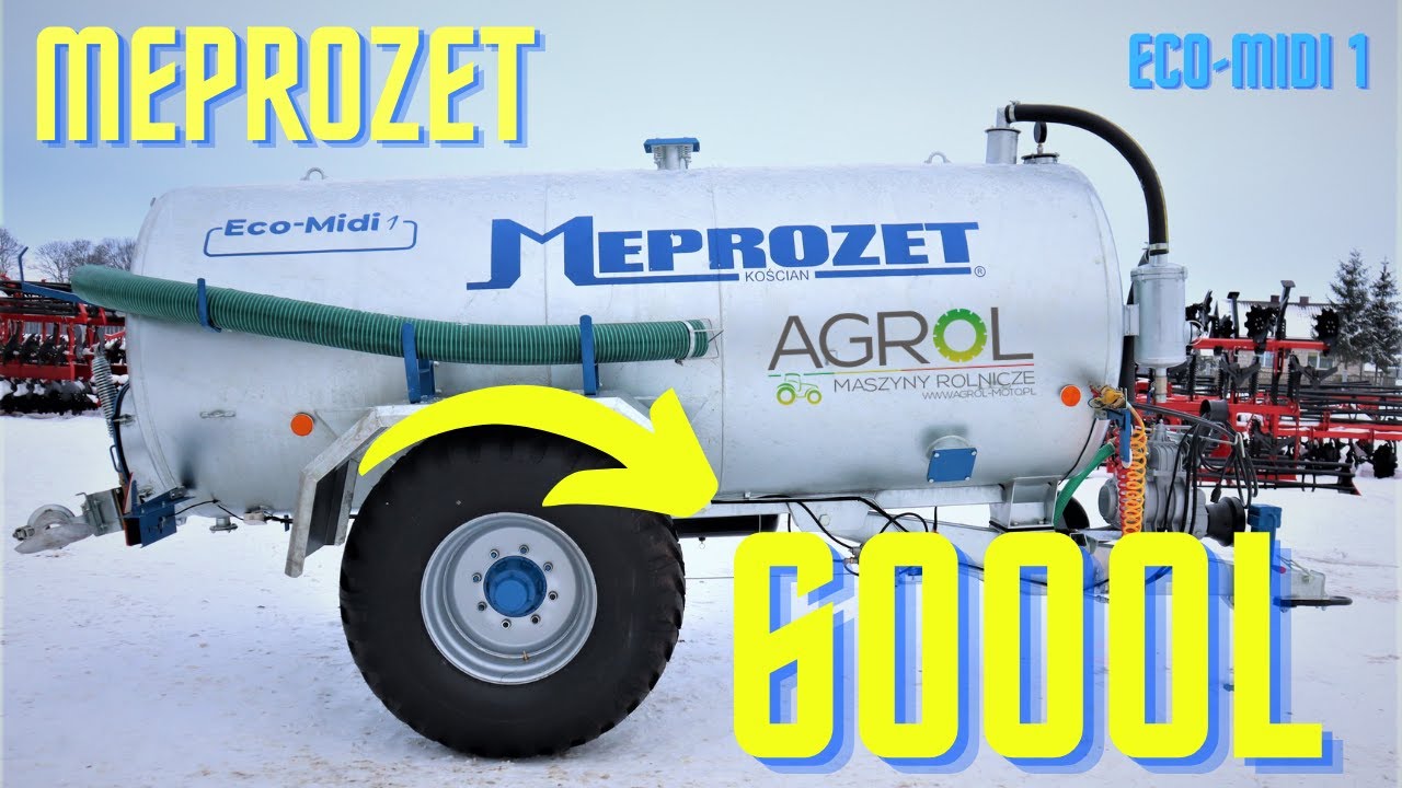 MEPROZET wóz asenizacyjny 6000l PPHU AGROL