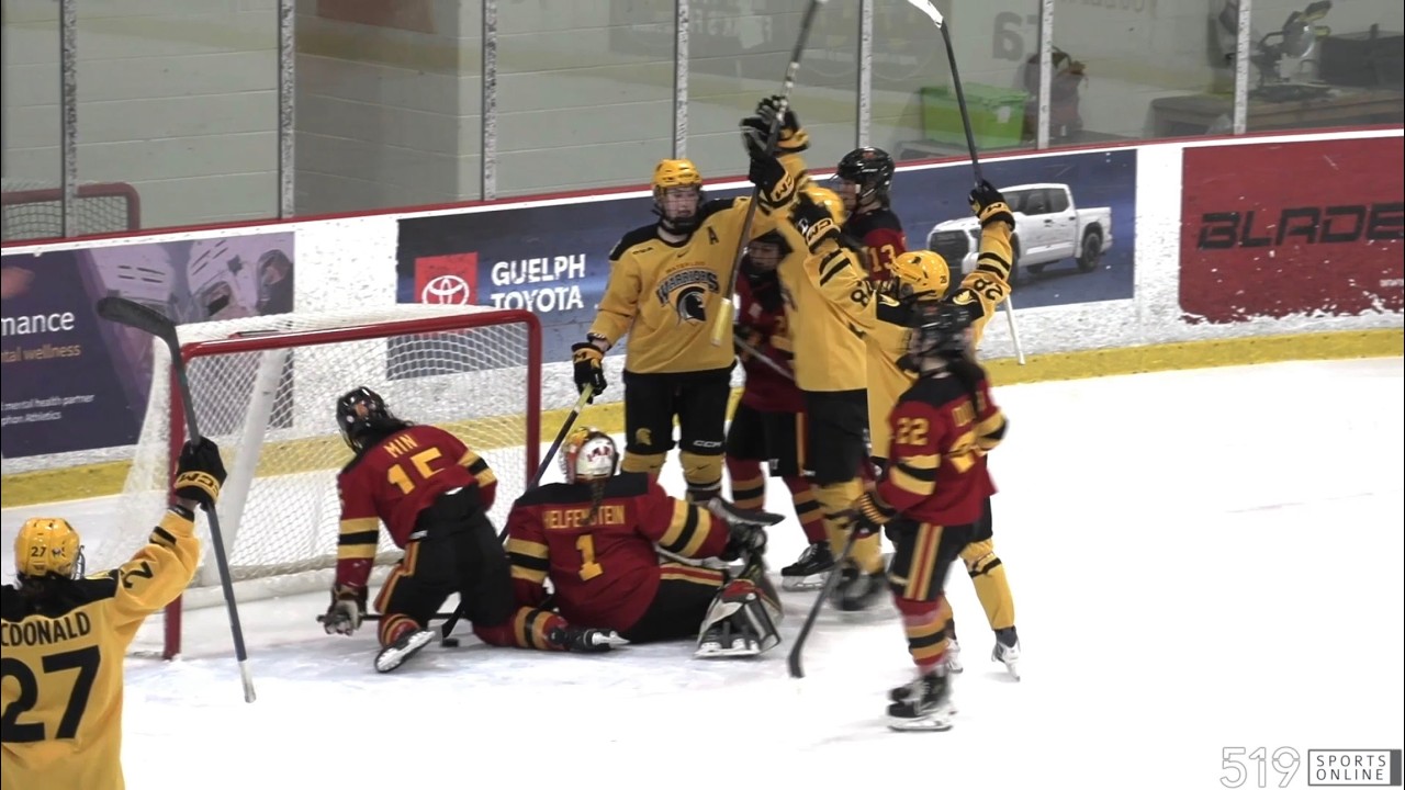 OUA Hockey Playoffs (Game 1) - Waterloo Warriors vs Guelph Gryphons