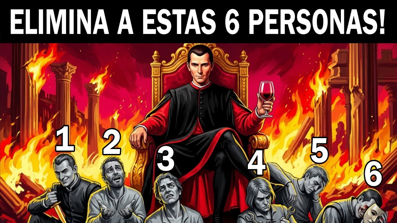 6 Tipos de Personas Que Debes Eliminar de Tu Vida HOY MISMO! - Maquiavelo