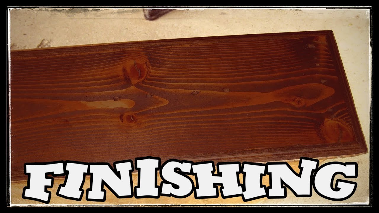 Conditioning and Staining Pine