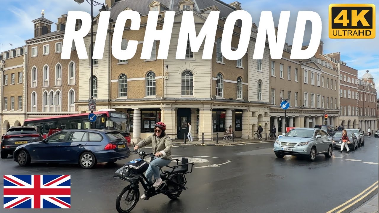 【4K】RICHMOND WALKING TOUR LONDON WALK 4K